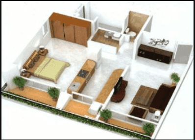 dream location 2 bhk